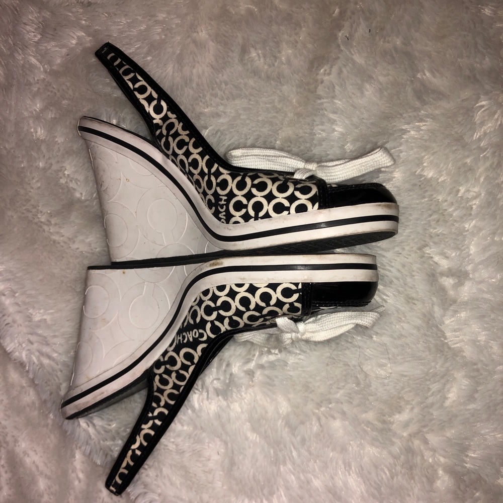 Coach wedge sneakers